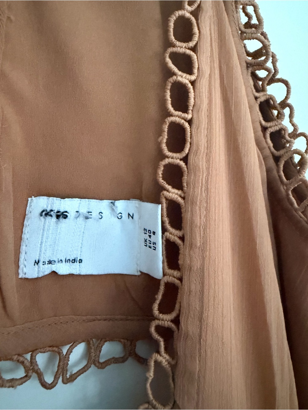 ASOS Brown Ruffle Halter Maxi Dress - Picture 2 of 5